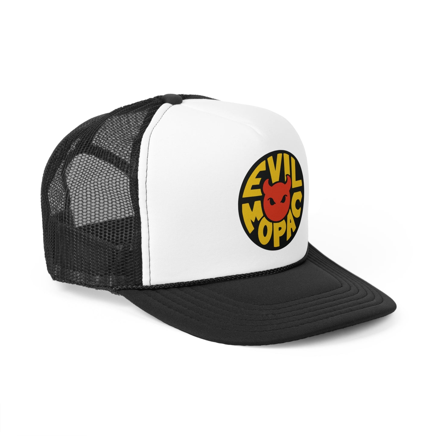 Evil MoPac Trucker Cap, Design #3