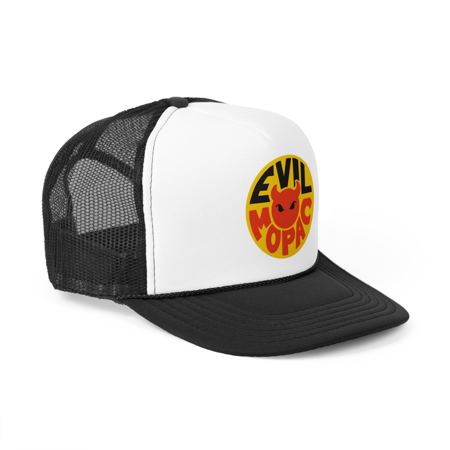 Evil MoPac Trucker Cap, Design #2