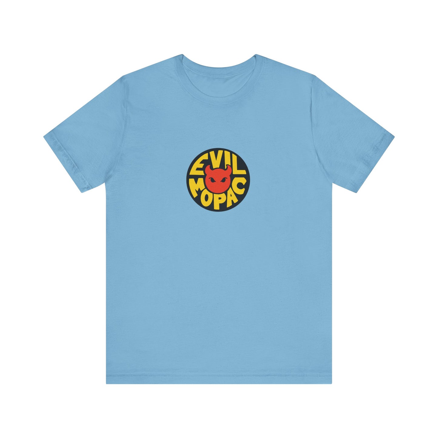 Evil MoPac Unisex Jersey Short Sleeve T-Shirt, Design #3