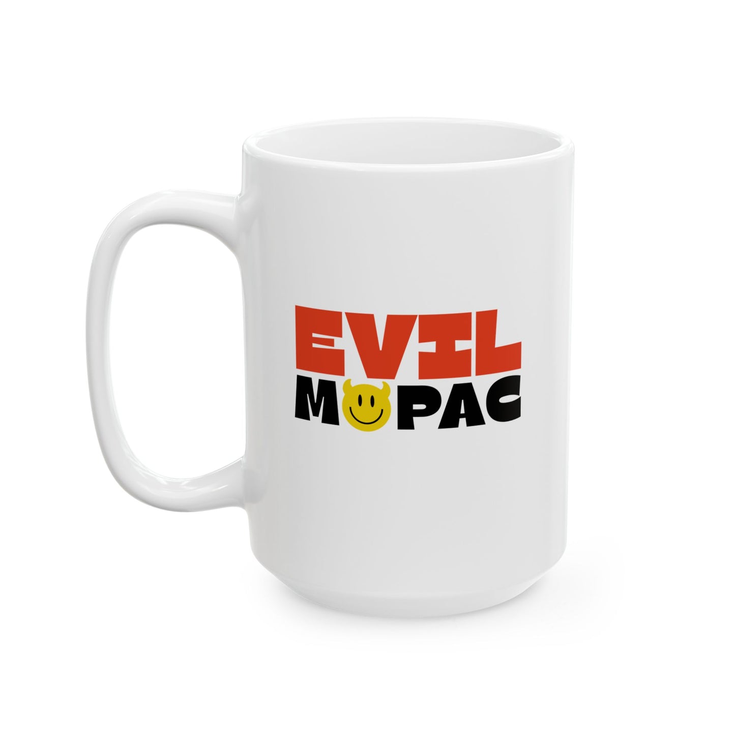 Alternative Evil MoPac Logo Ceramic Mug, (11oz, 15oz)