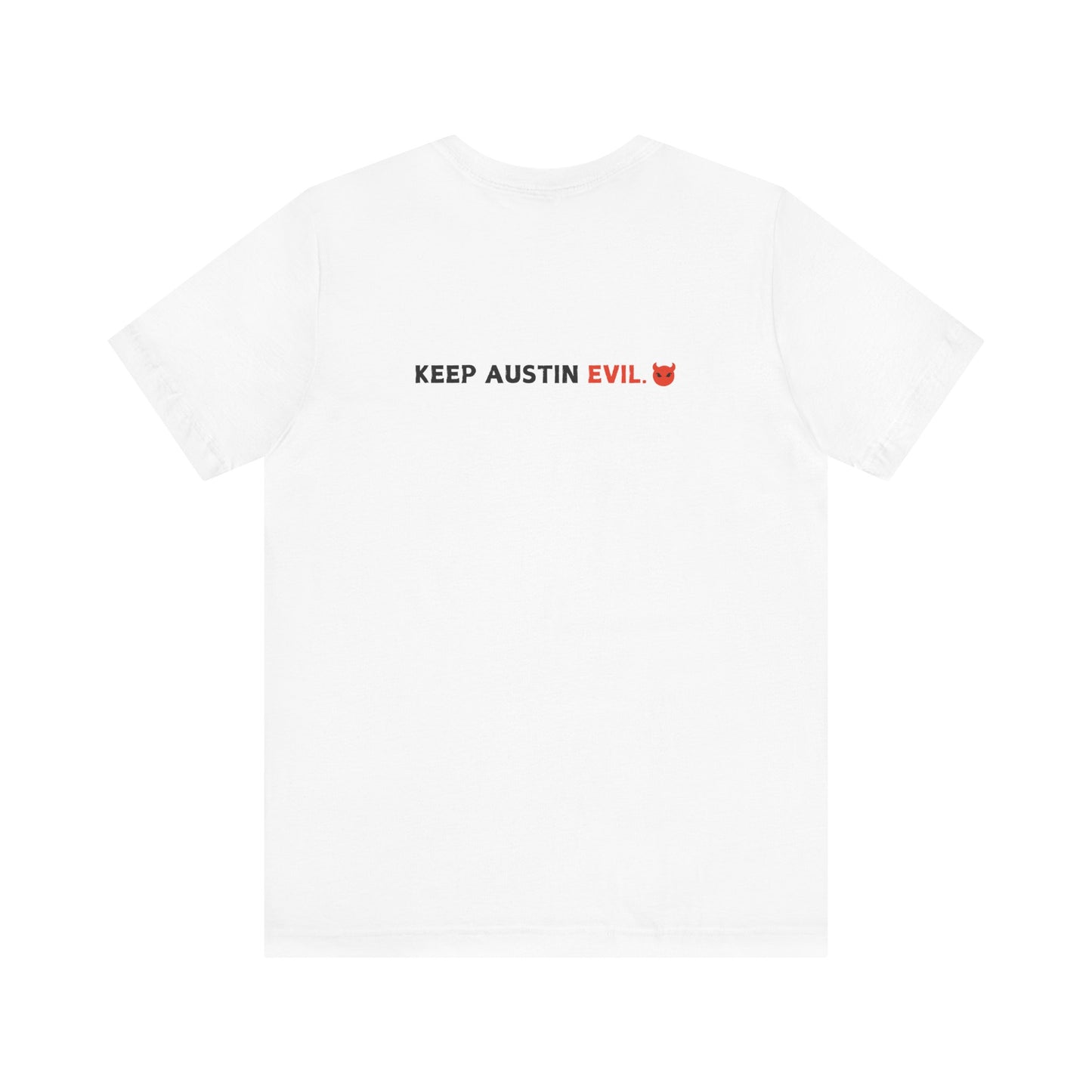 Evil MoPac Unisex Jersey Short Sleeve T-Shirt, Design #3