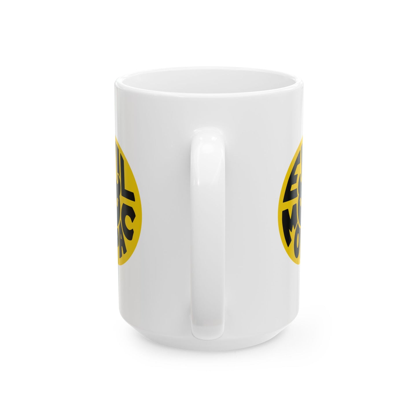 Evil MoPac Ceramic Mug, (11oz, 15oz), Design #1