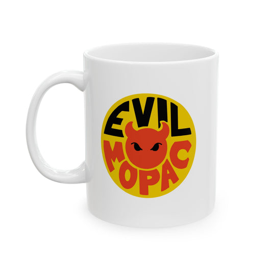 Evil MoPac Ceramic Mug, (11oz, 15oz), Design #2