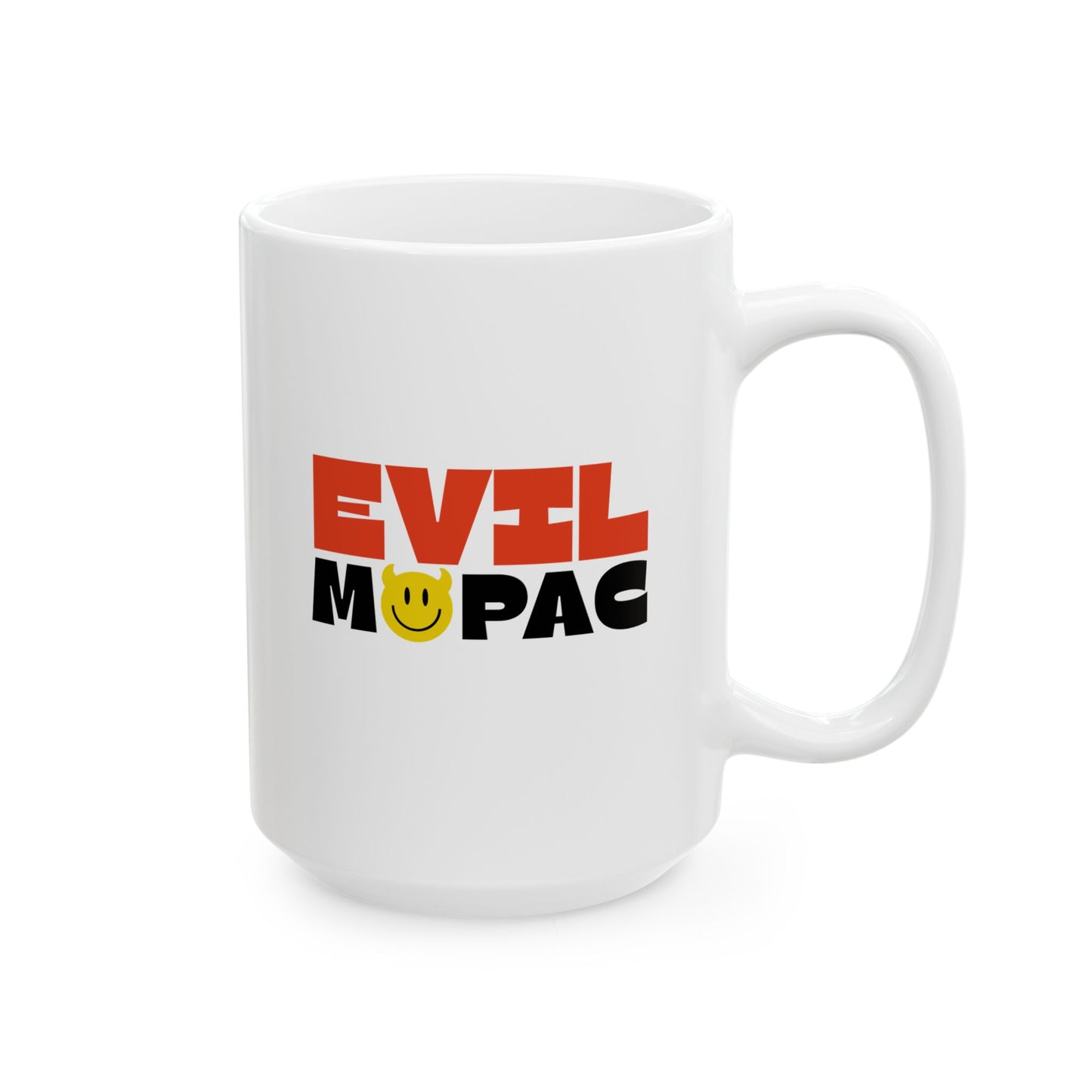 Alternative Evil MoPac Logo Ceramic Mug, (11oz, 15oz)