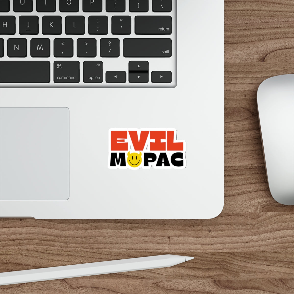 Evil MoPac Die-Cut Stickers, Alternative Design #2