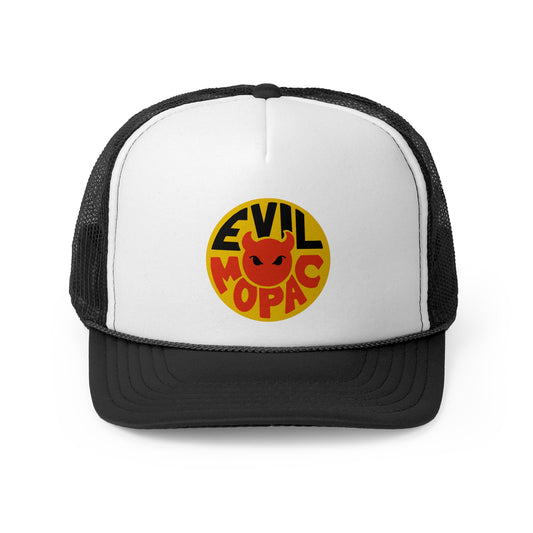 Evil MoPac Trucker Cap, Design #2